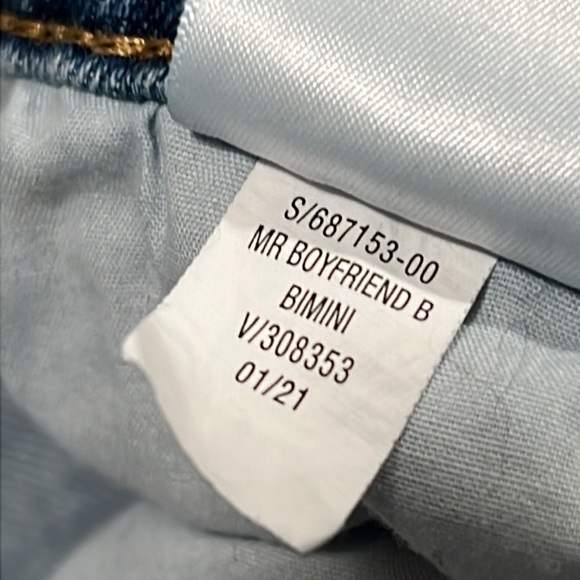 Old Navy Boyfriend Mid rise Jean’s Size 14 - Picture 5 of 5